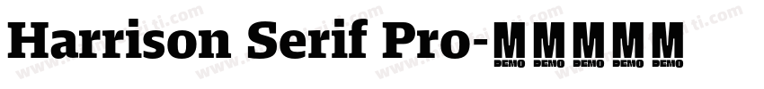 Harrison Serif Pro字体转换